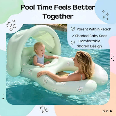 nylyCas™ TogetherFloat Parent & Child Pool Lounger