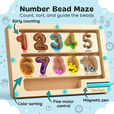 nylyCas™ MagniSort Color Maze Board