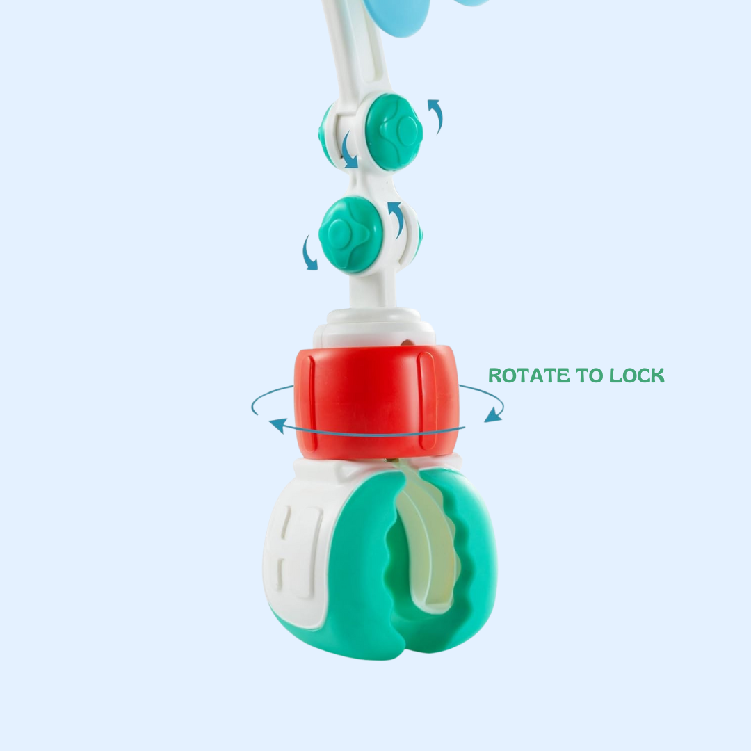 nylyCas™ Montessori Play Arch | Screen-Free Travel Toy