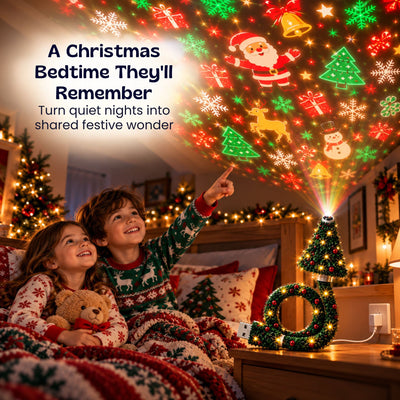 nylyCas™ ChristmasGlow Tree Projector Light