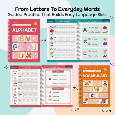 nylyCas™ Trace & Grow Reusable Writing Books