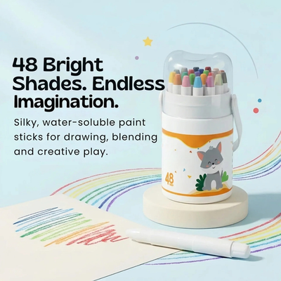 nylyCas™ Silky Twist-Up Crayon Set