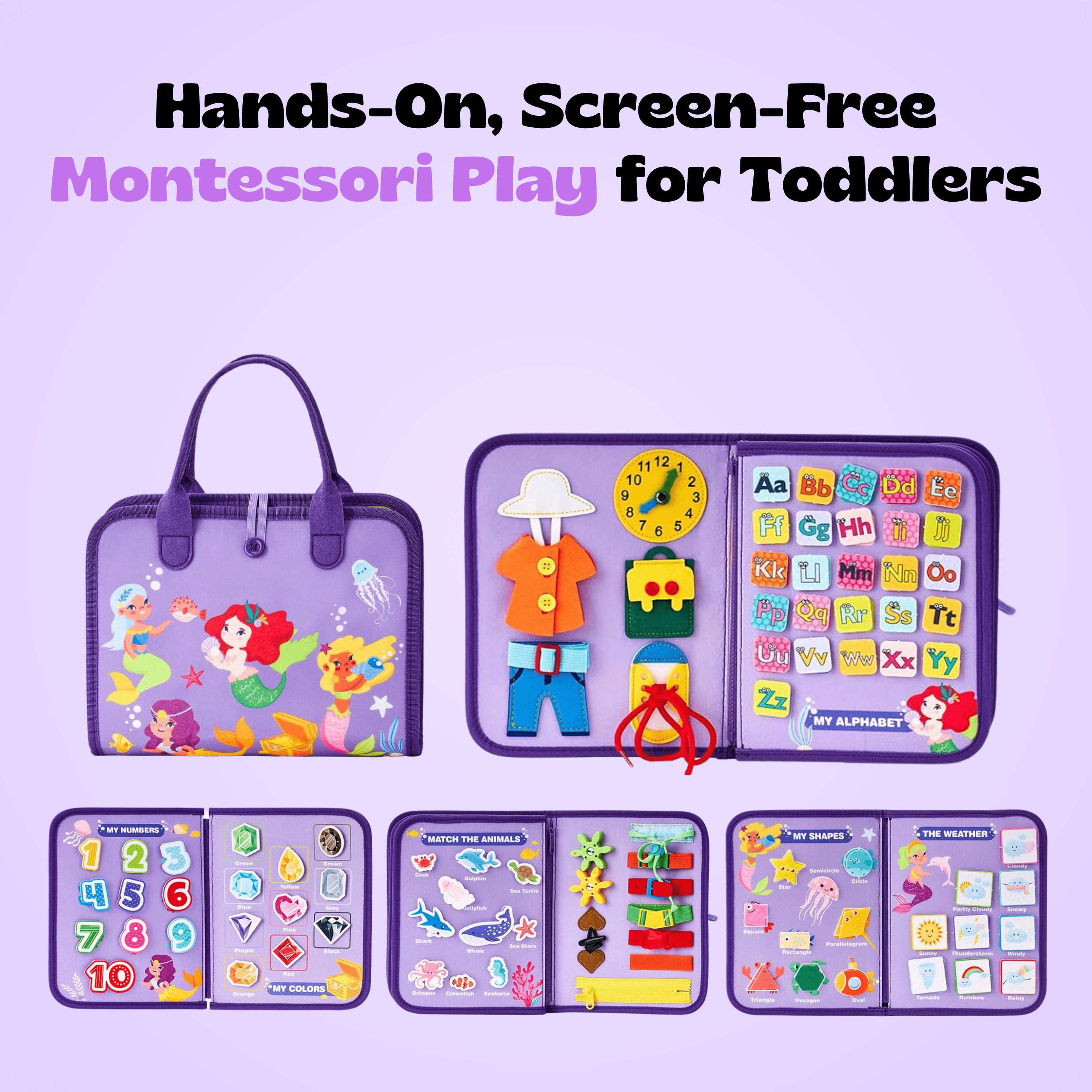 Toddler Montessori Busy Board