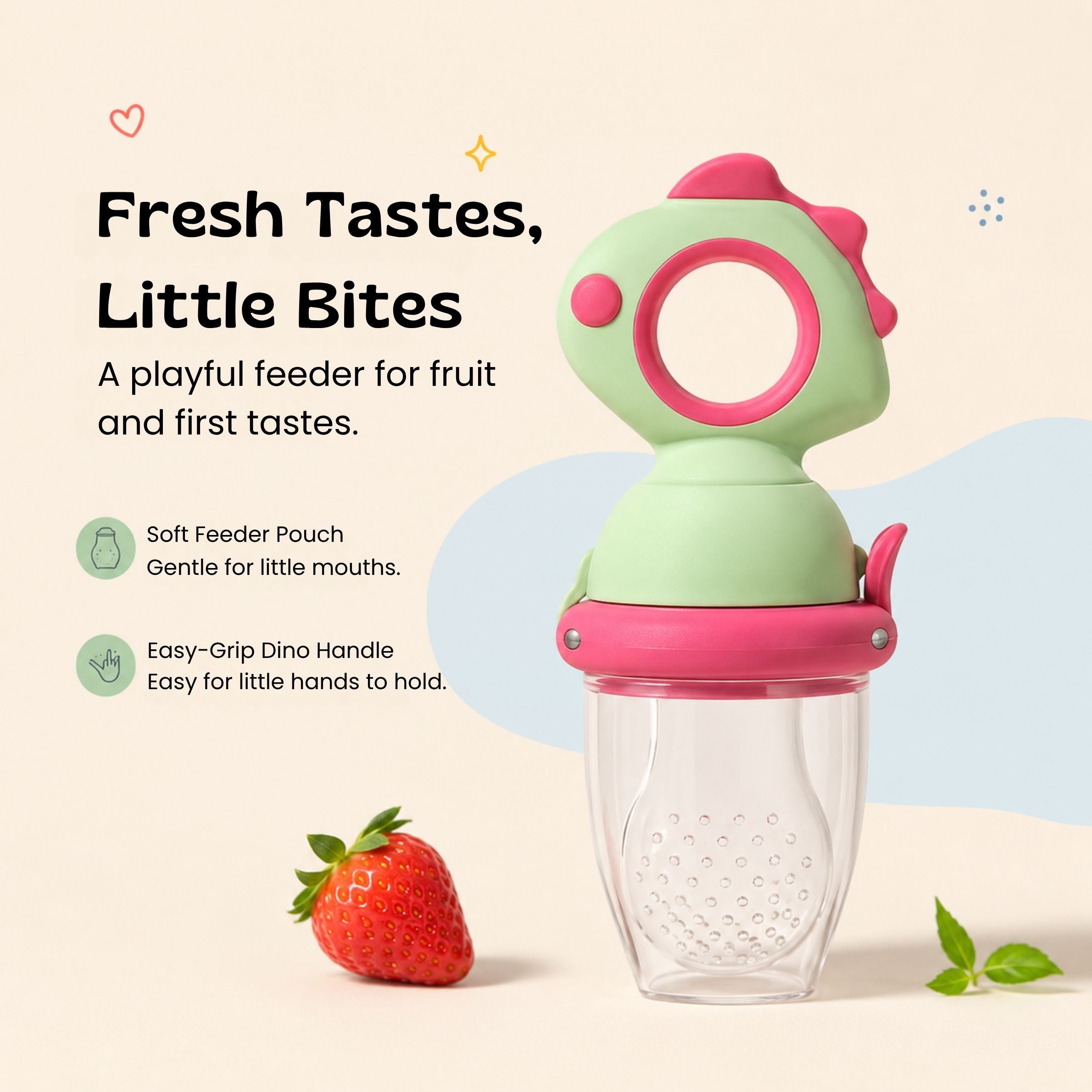 nylyCas™ Dino Fresh Food Feeder