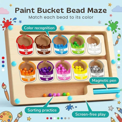nylyCas™ MagniSort Color Maze Board