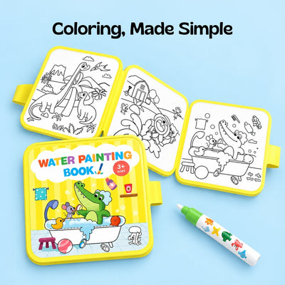nylyCas™ MagicSplash Water Coloring Book