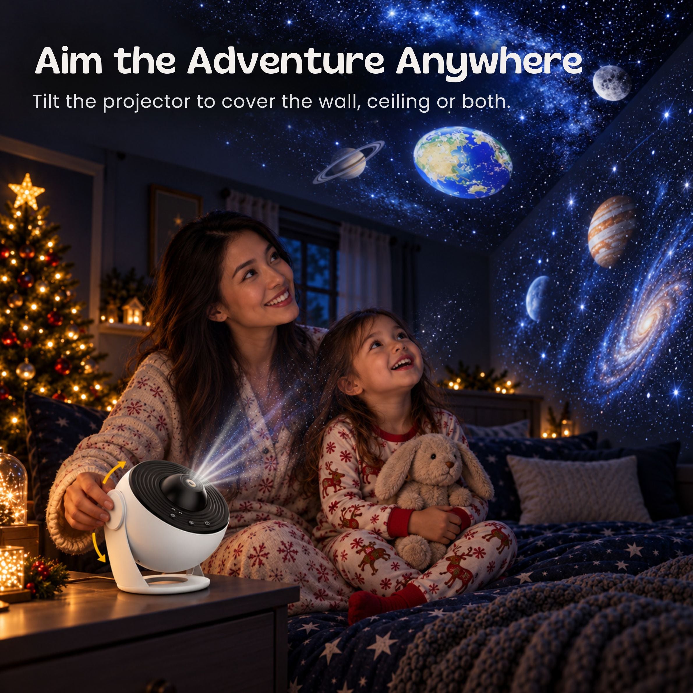 nylyCas™ Galaxy Dome Projector Night Light