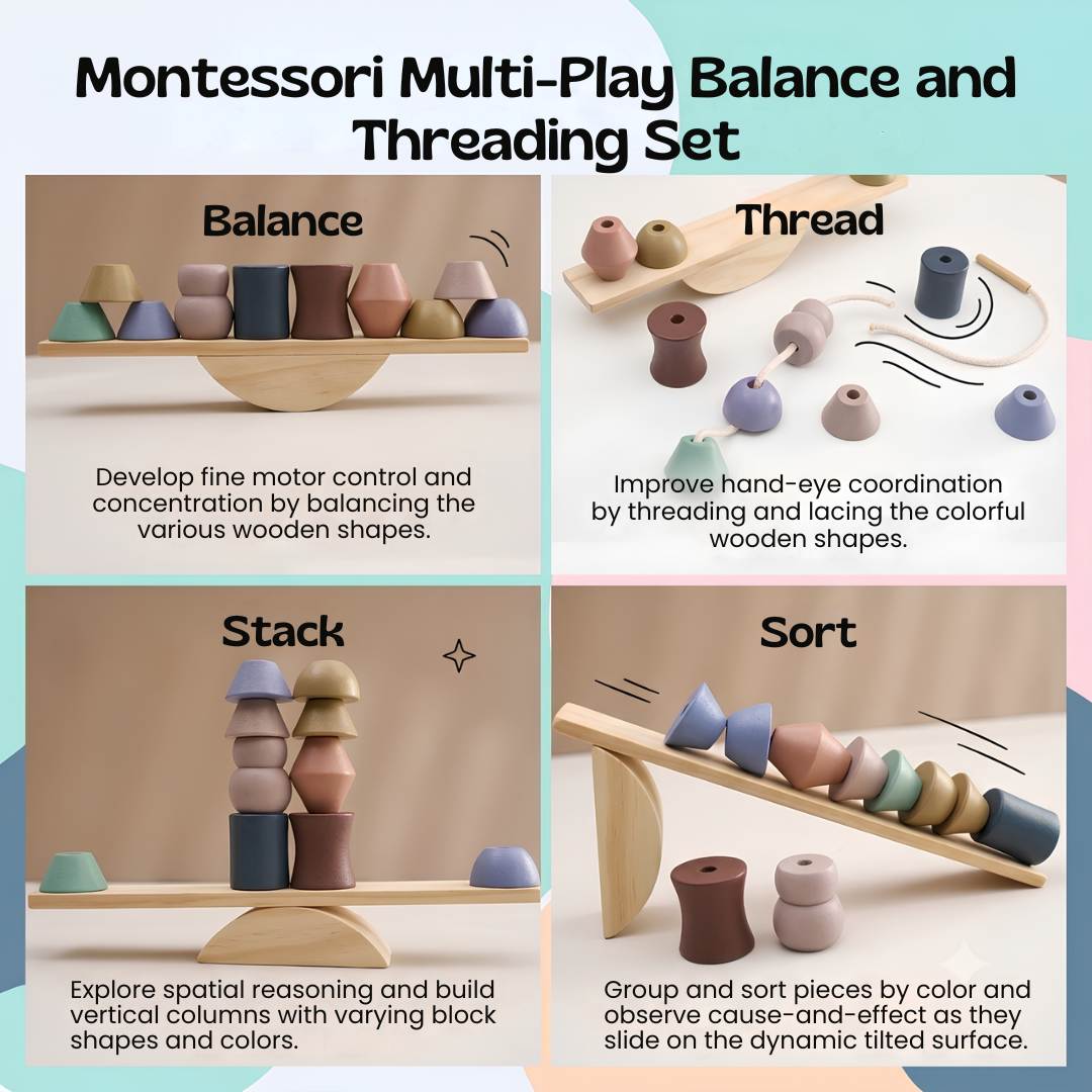 nylyCas™ Safari Balance & Threading Board