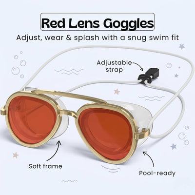 nylyCas™ SplashView Swim Goggles
