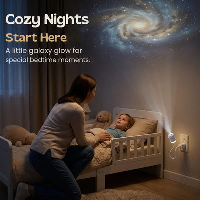 nylyCas™ GalaxyGlow Slide Projector Night Light