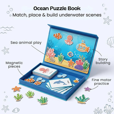 nylyCas™ MixFace Magnetic Story Puzzle
