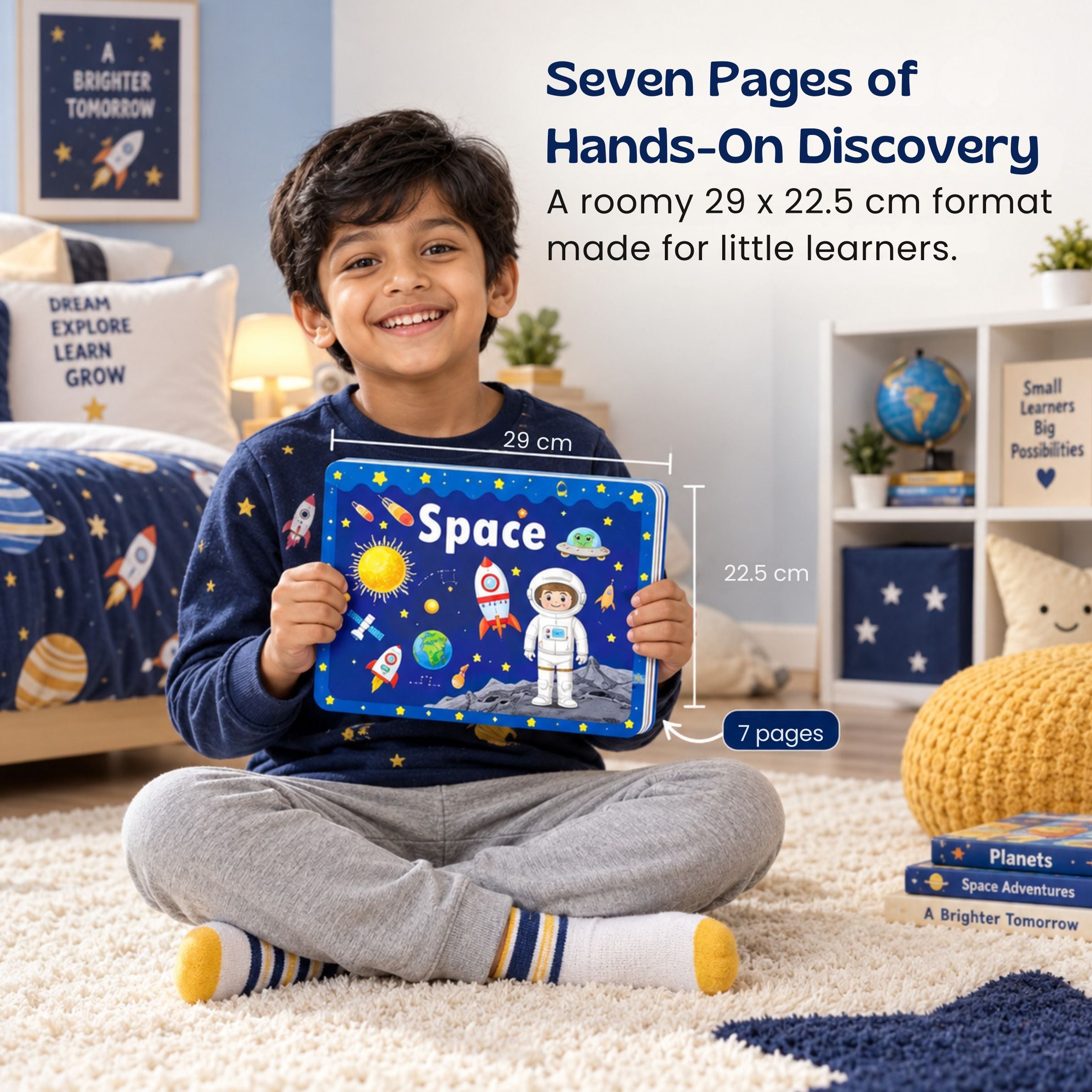nylyCas™ Space & Body Quiet Book