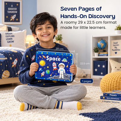 nylyCas™ Space & Body Quiet Book