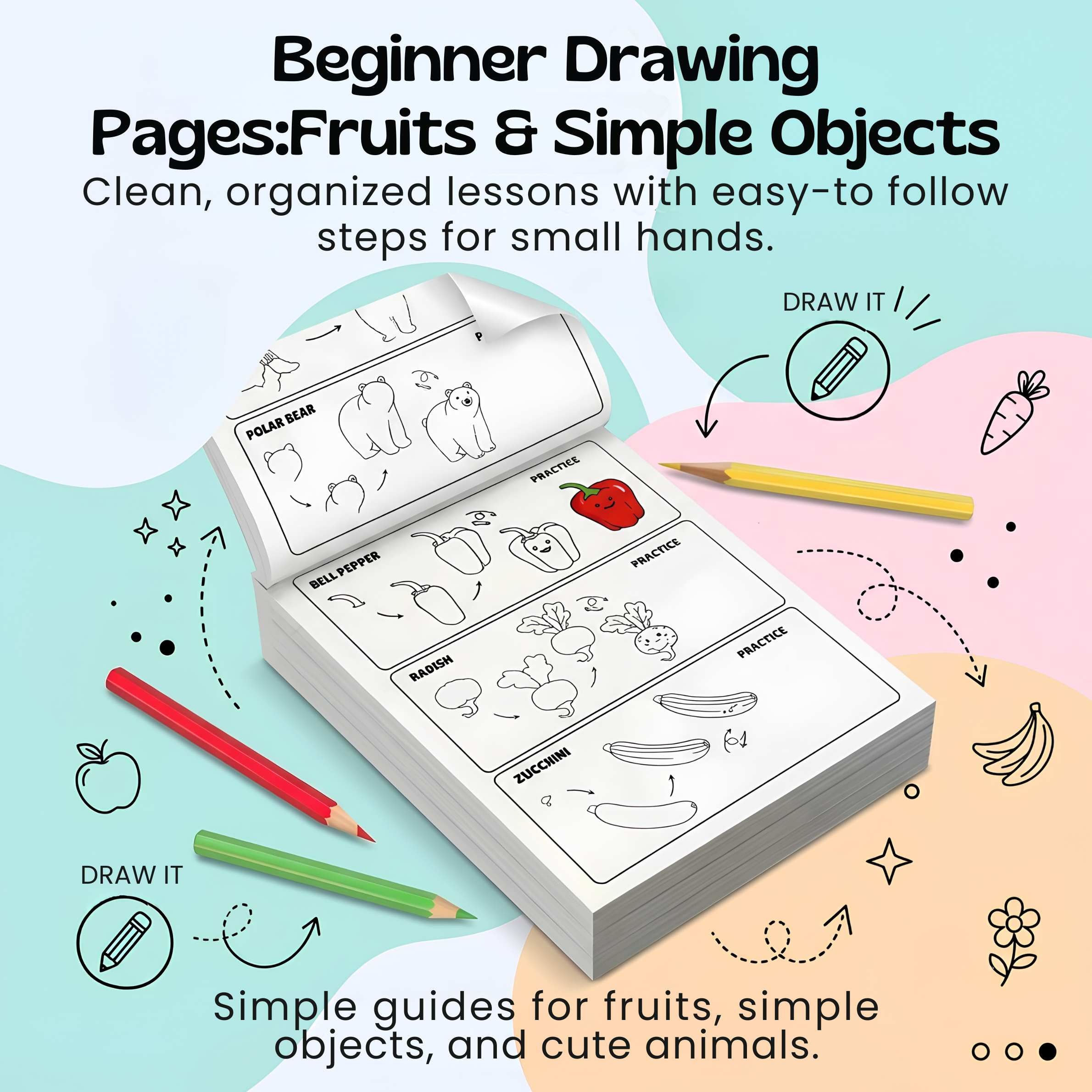 nylyCas™ Step-by-Step Drawing Workbook