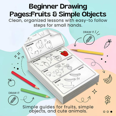 nylyCas™ Step-by-Step Drawing Workbook
