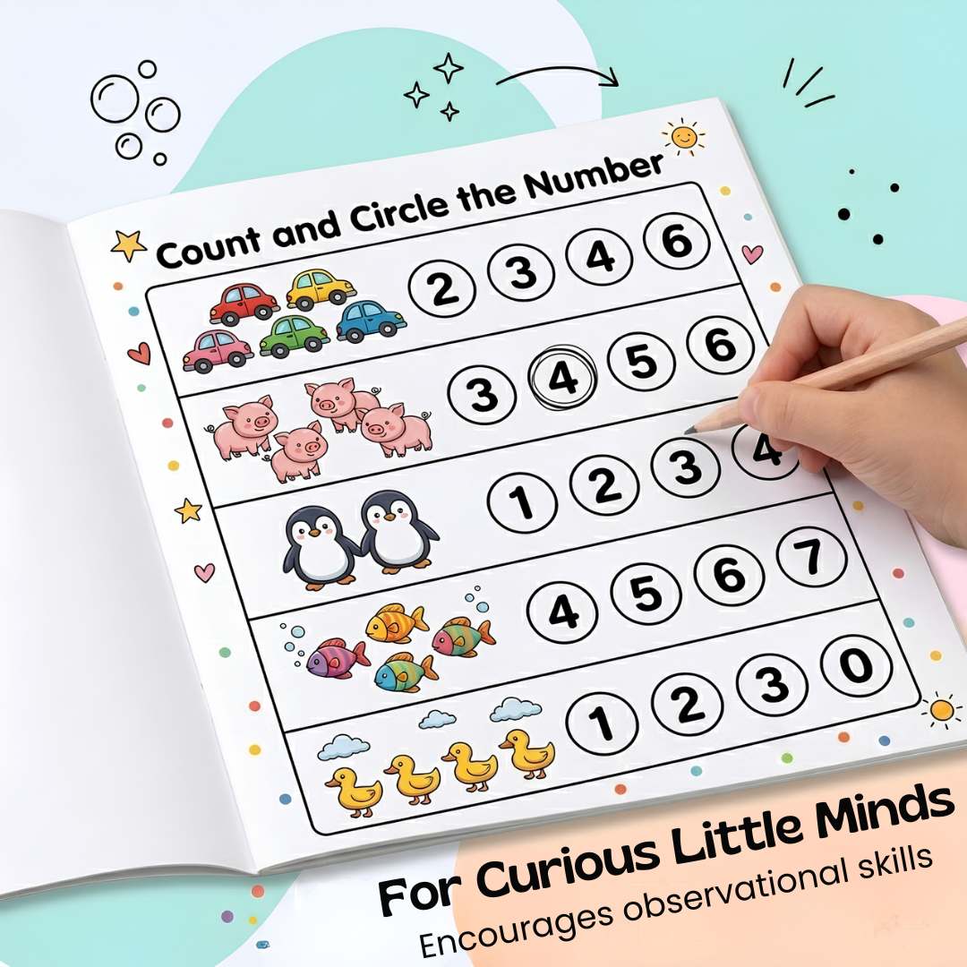 nylyCas™ Count & Trace Math Workbook