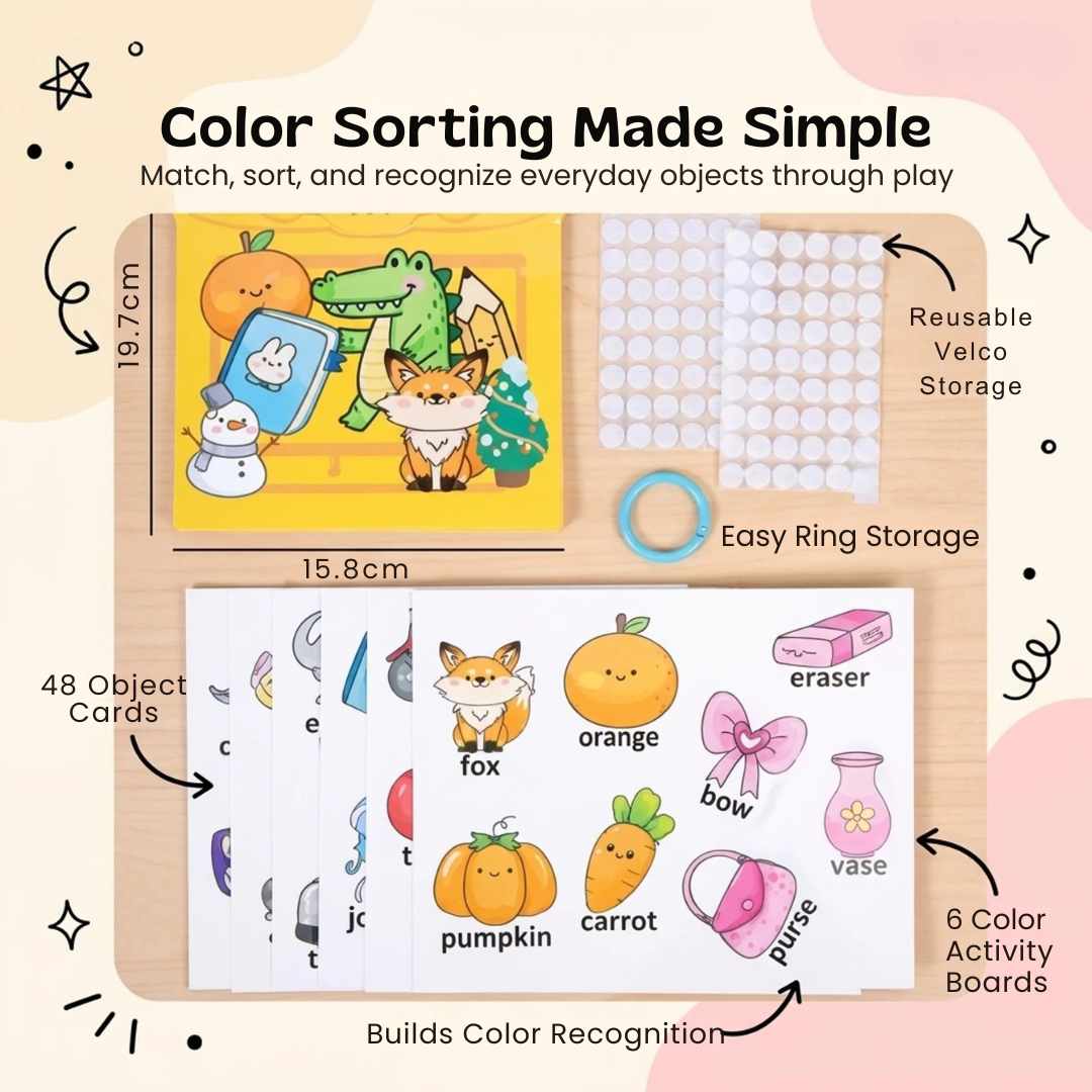 nylyCas™ Color Match Sticker Book