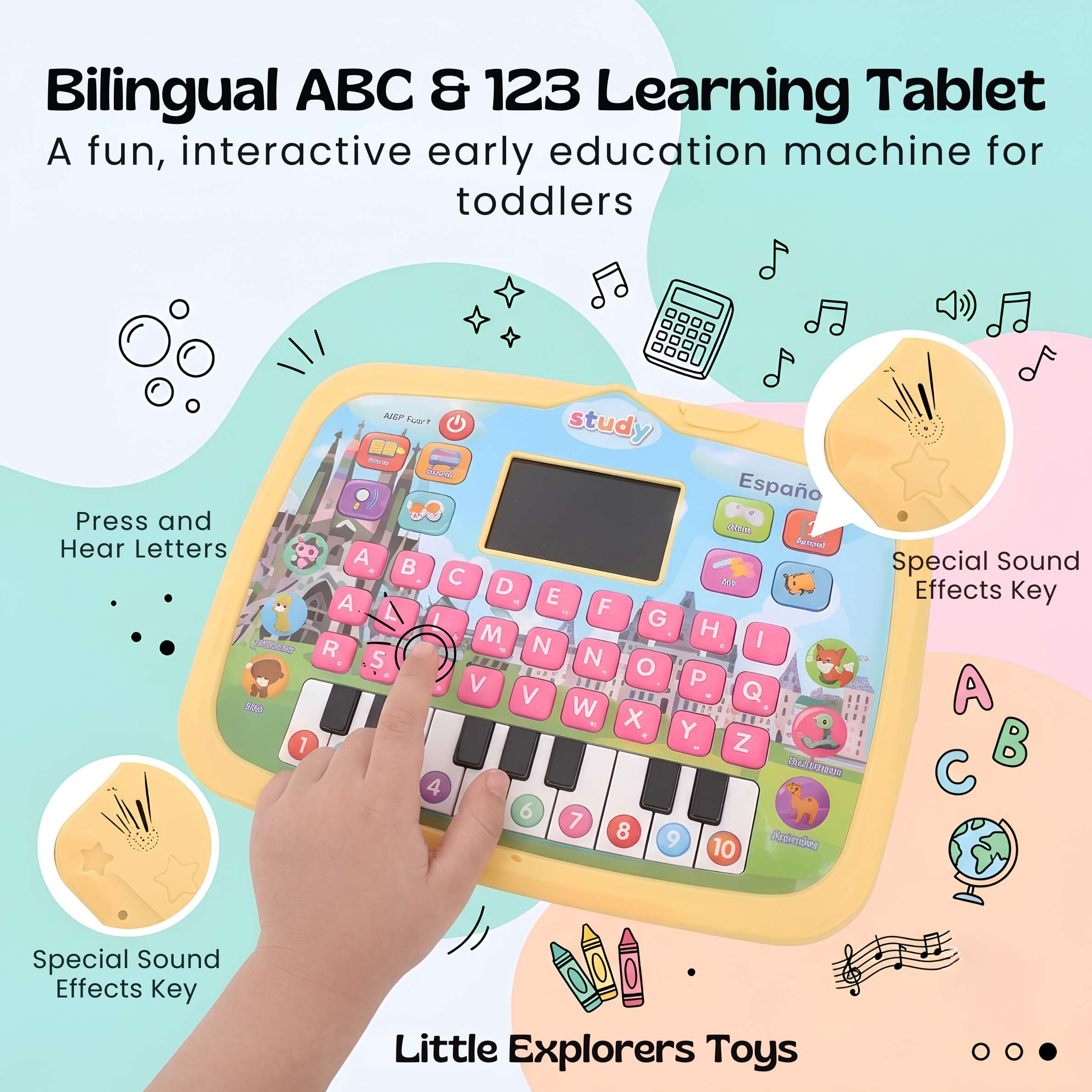 nylyCas™ Spanish SmartStart Learning Tablet