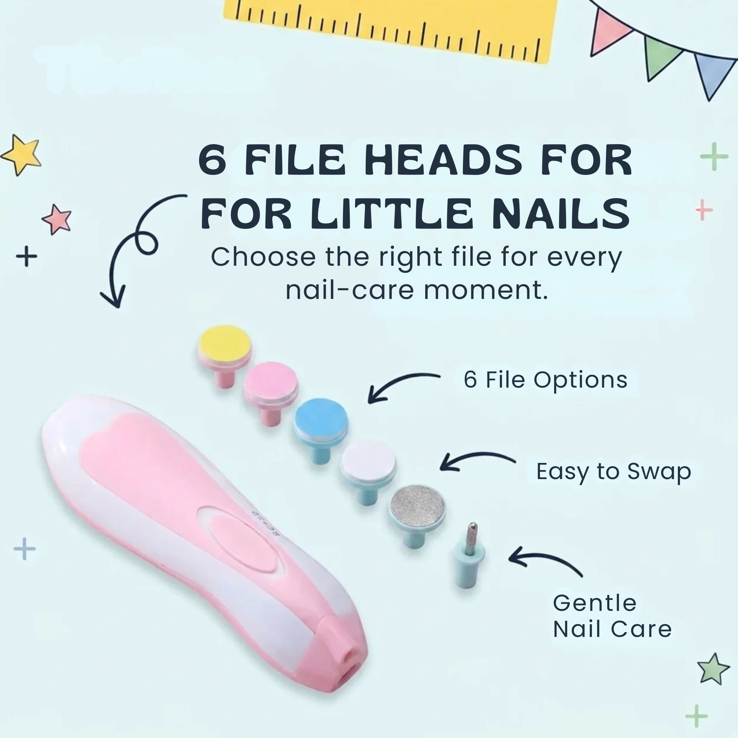 nylyCas™ Gentle Baby Nail Trimmer Set