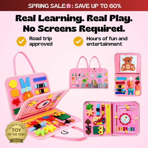 nylycas™ Montessori Busy Board