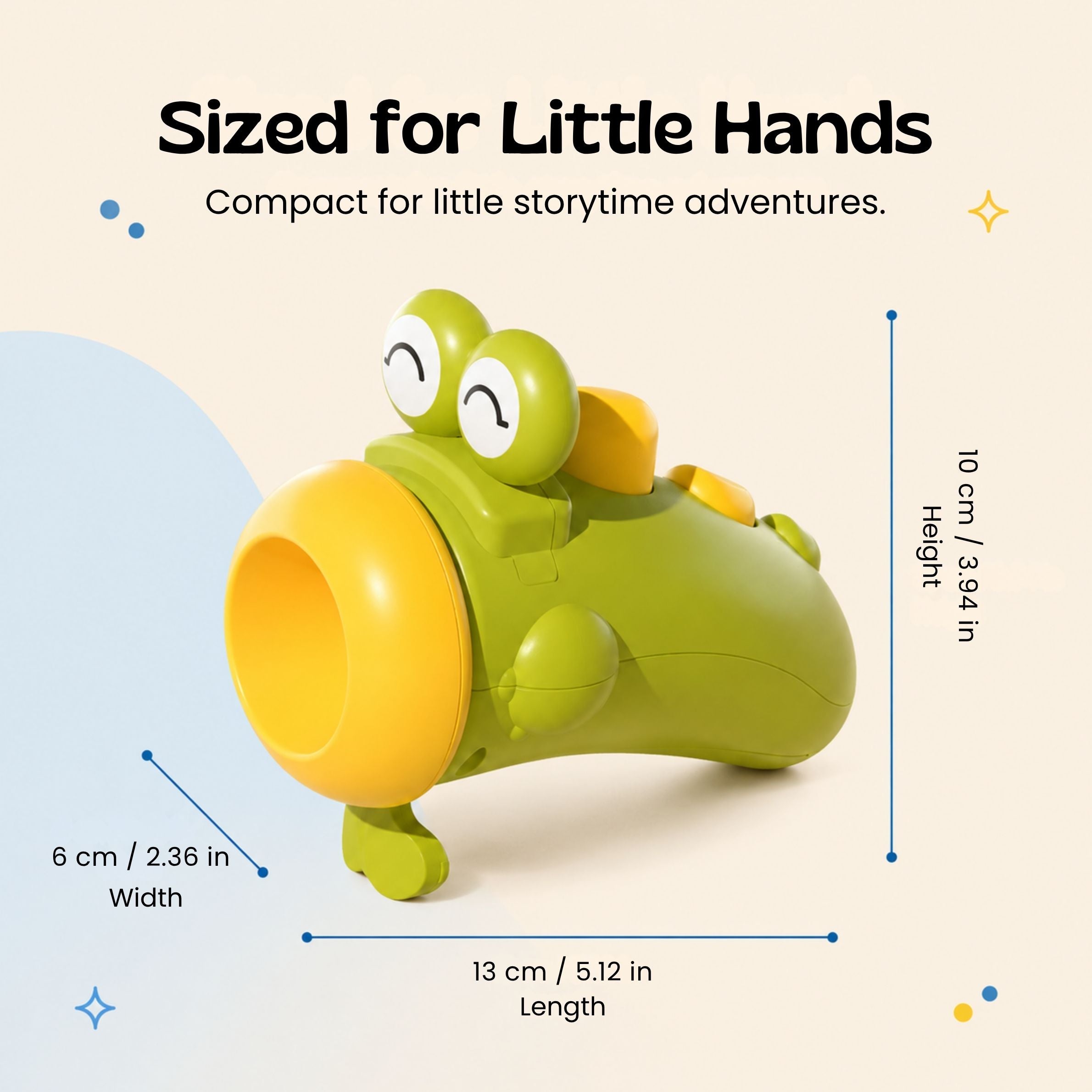 nylyCas™ Dino Story Projection Flashlight