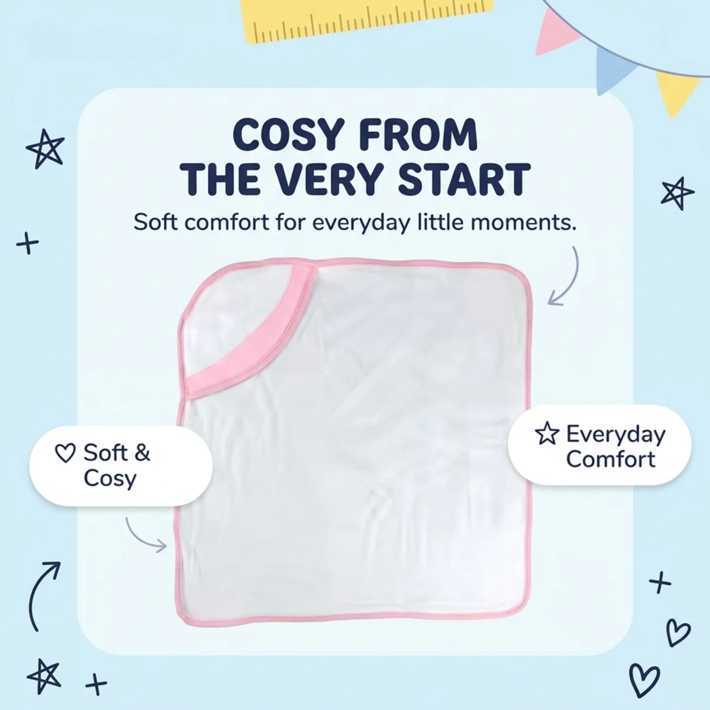 nylyCas™ Doll Bath Towel Wrap