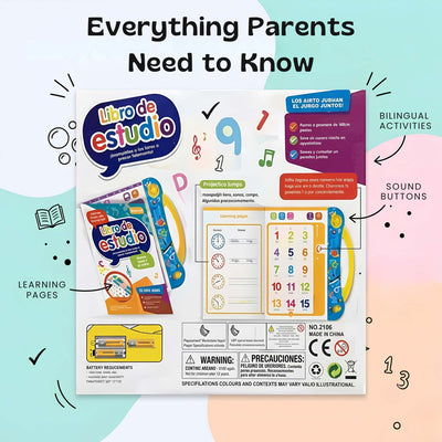 nylyCas™ Spanish Touch & Learn Sound Book