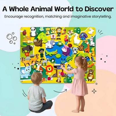 nylyCas™ StoryScape Felt Activity Board