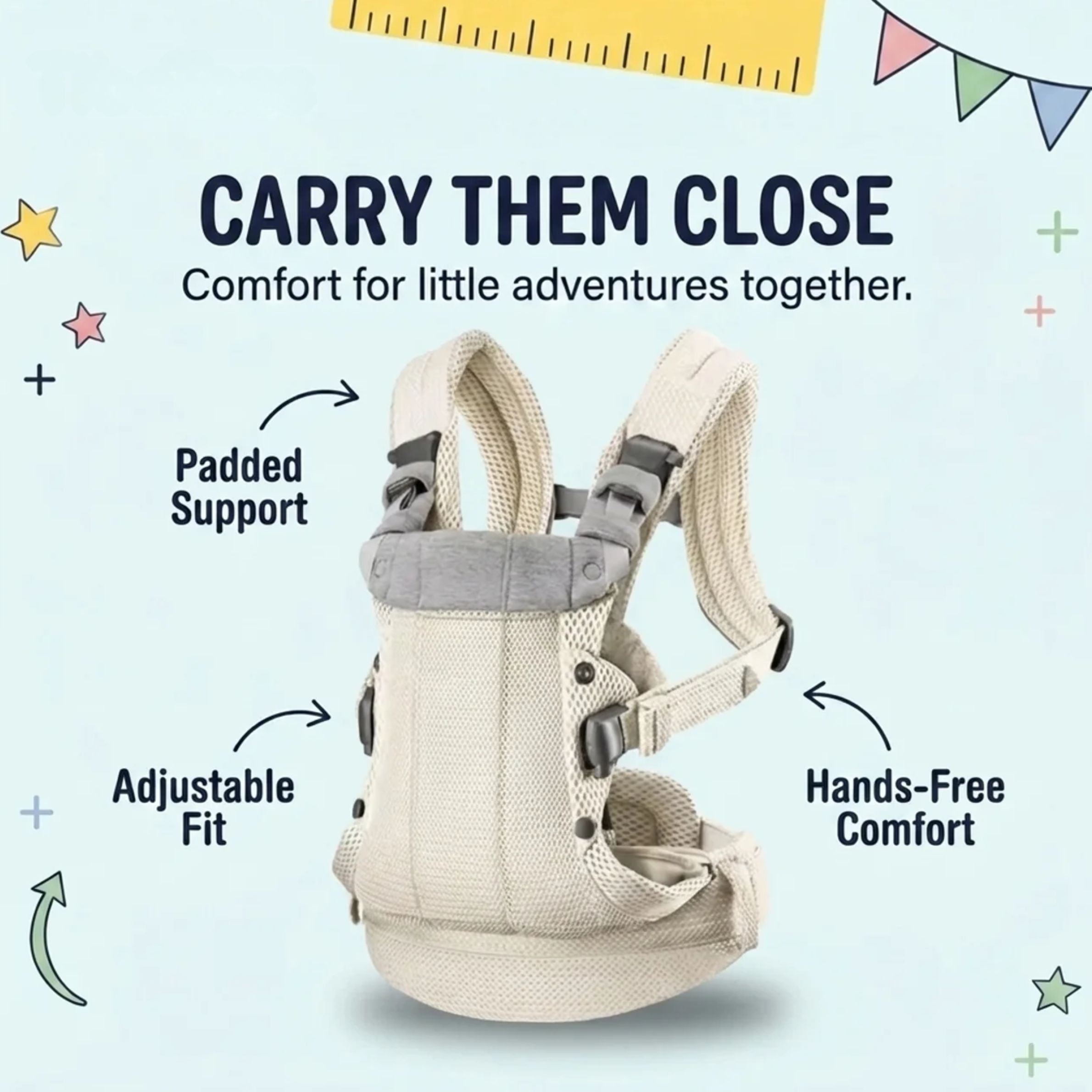 nylyCas™ CozyCarry Baby Carrier