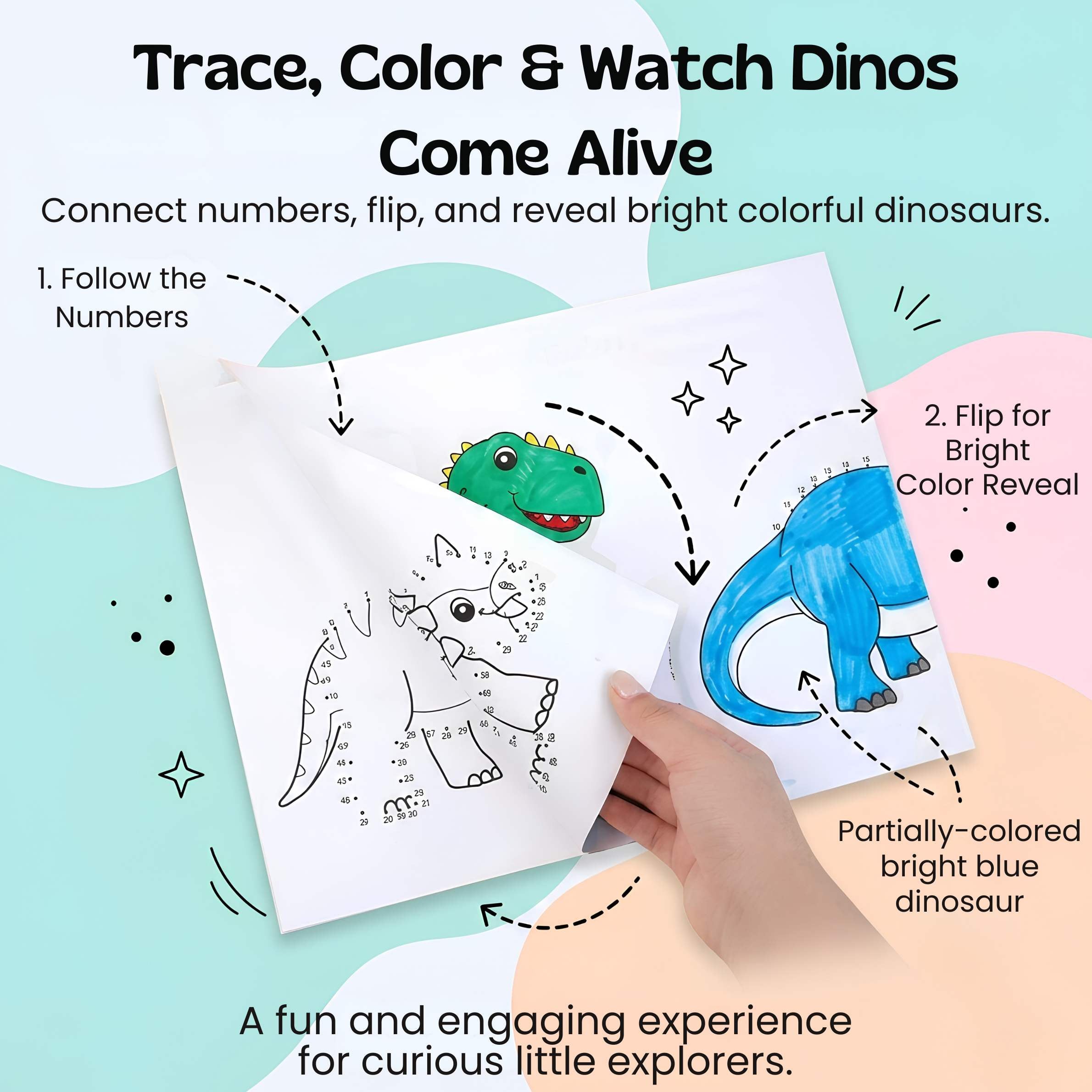 nylyCas™ Dot & Draw Activity Book