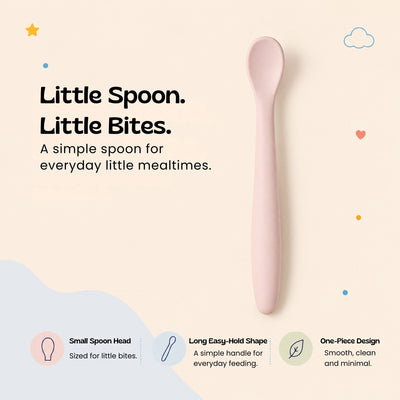 nylyCas™ SoftStart Silicone Baby Feeding Spoon