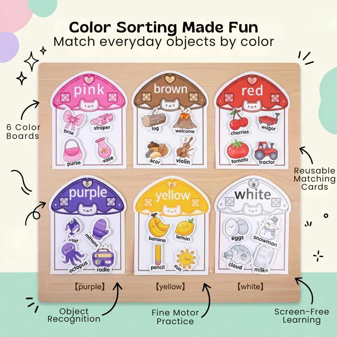 nylyCas™ Color Match Sticker Book