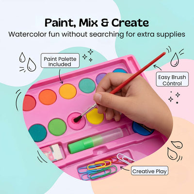nylyCas™ MegaArtist 86-Piece Creative Art Set