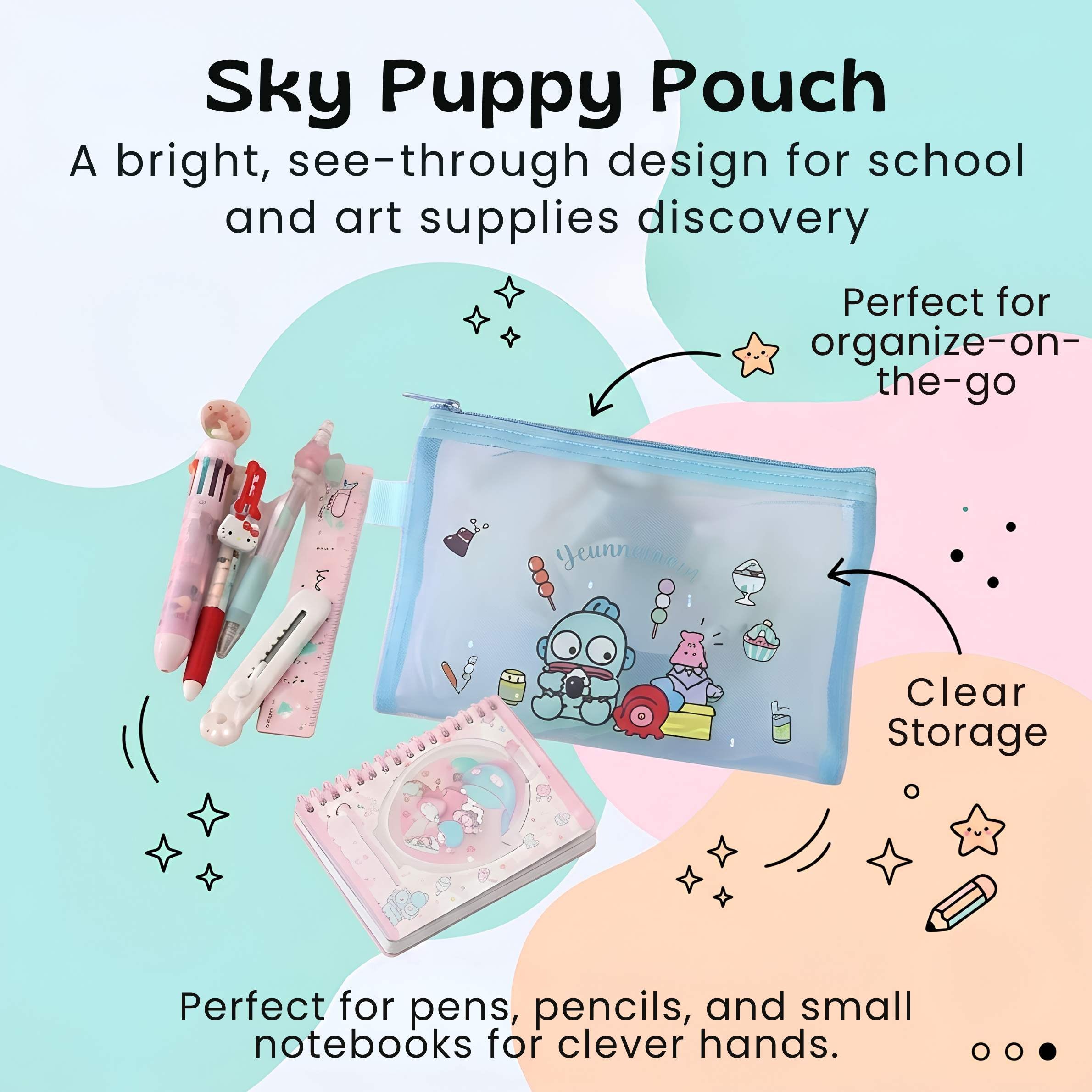nylyCas™ Kawaii School Supply Pouch