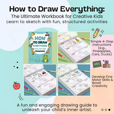 nylyCas™ Step-by-Step Drawing Workbook