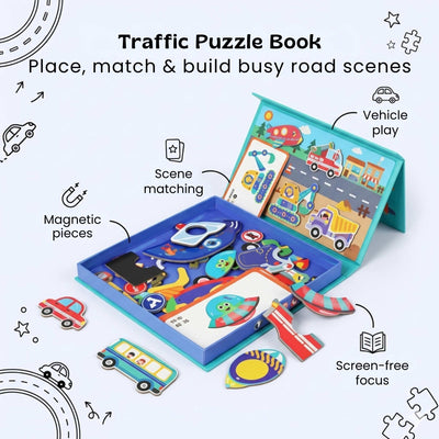 nylyCas™ MixFace Magnetic Story Puzzle