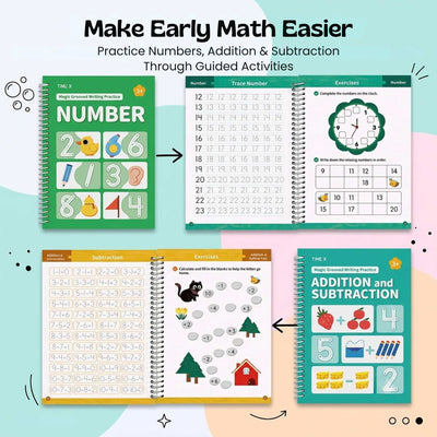 nylyCas™ Trace & Grow Reusable Writing Books