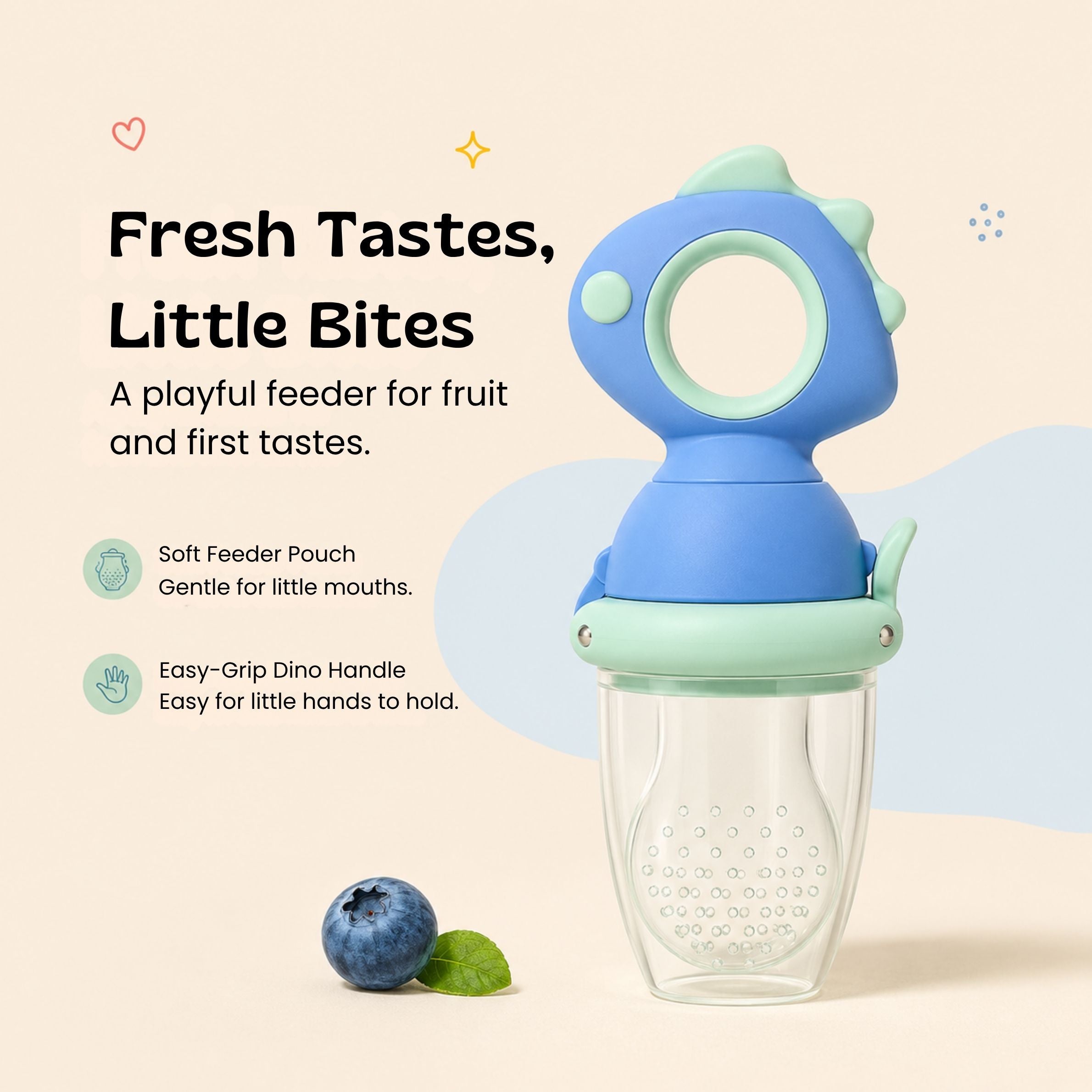 nylyCas™ Dino Fresh Food Feeder
