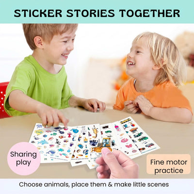 nylyCas™ CarryScene Reusable Sticker Book