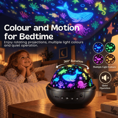 nylyCas™ StarryGlow Projector Night Light