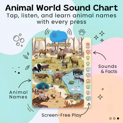nylyCas™ Talking Alphabet Learning Wall Chart