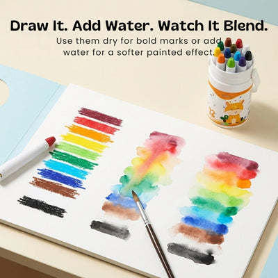 nylyCas™ Silky Twist-Up Crayon Set