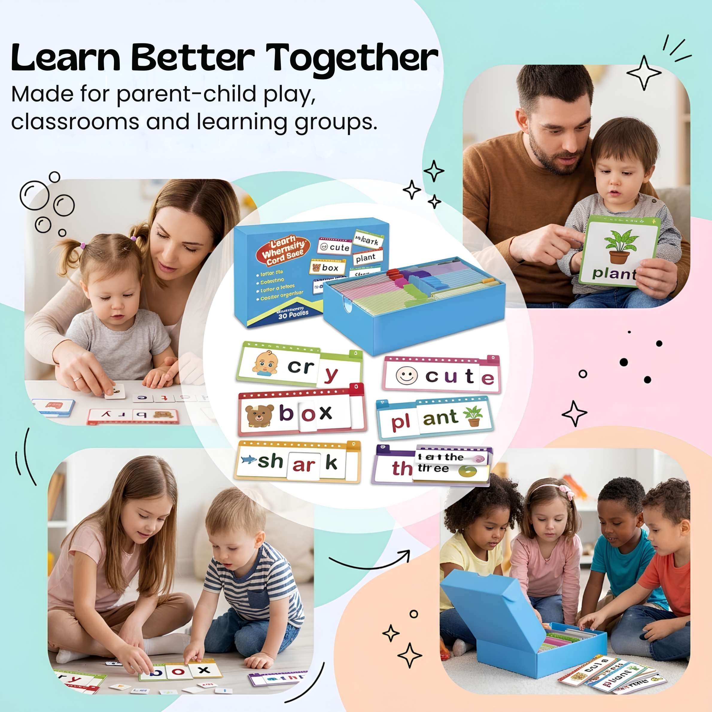 nylyCas™ WordBuilder Reading & Spelling Set