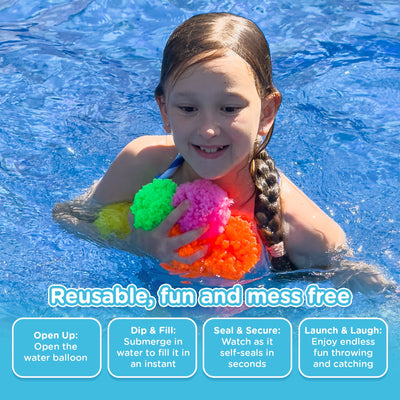 30 nylyCas Reusable Water Sponge Balls (Buy 10 Get 20 Free)