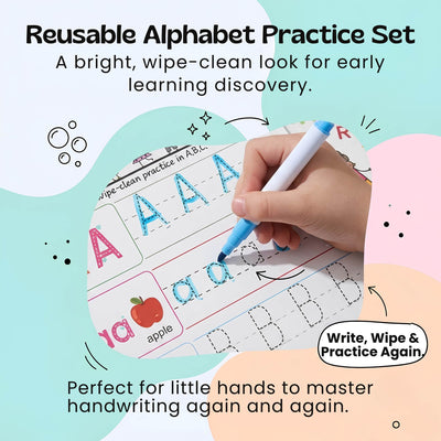 nylyCas™ Bilingual Magic Writing Workbook