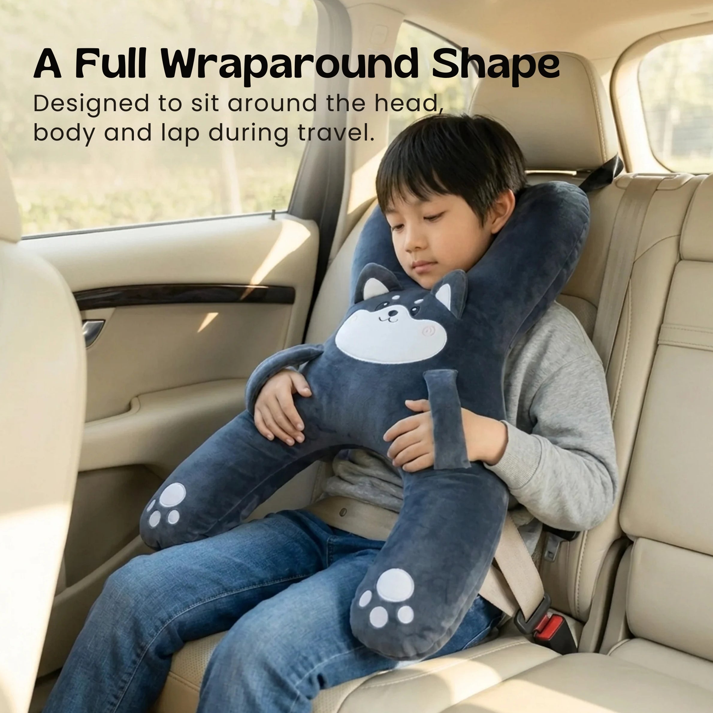nylyCas™ HugRide Kids Travel Neck Pillow