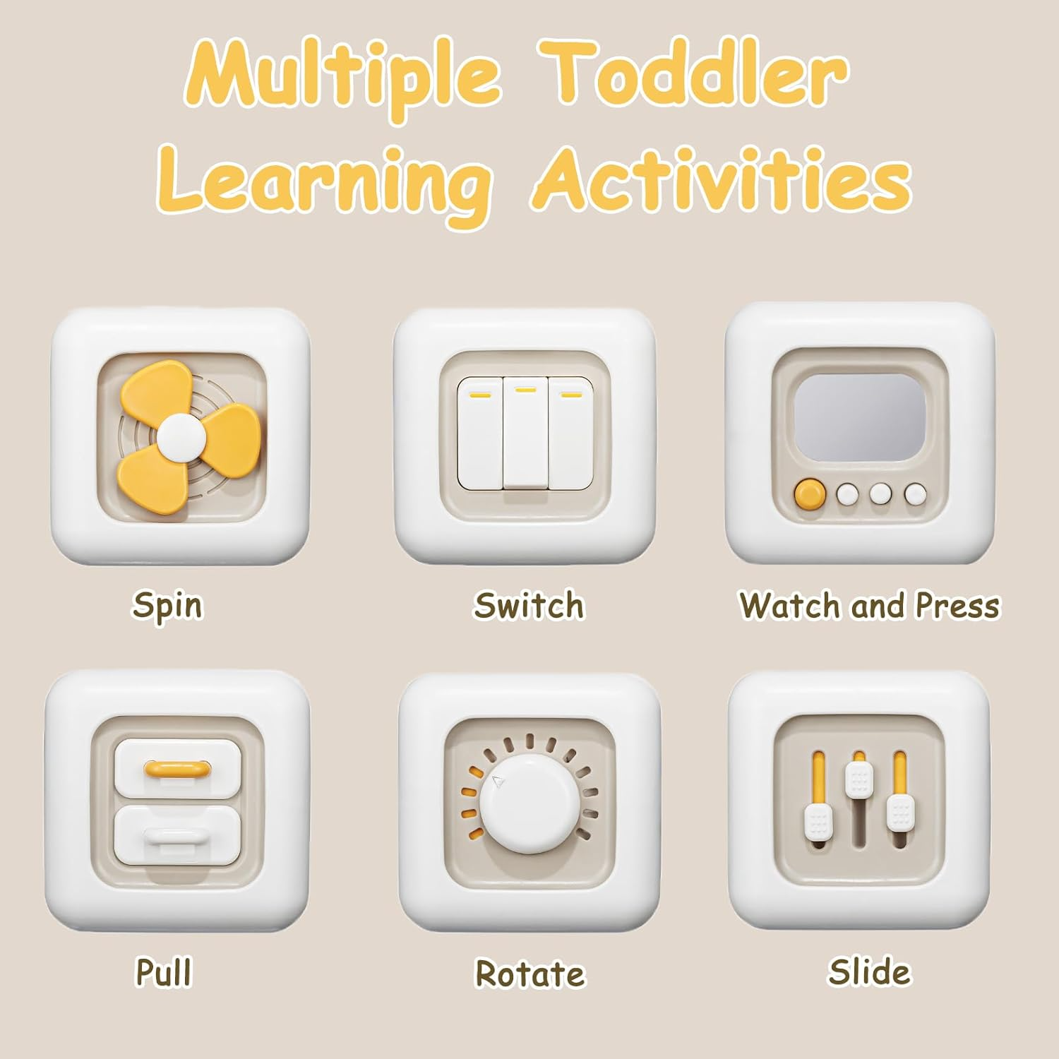 nylyCas™ Montessori Busy Cube