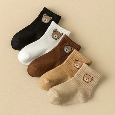 nylyCas™ Bear Hugs Sock Set (5-Pack)
