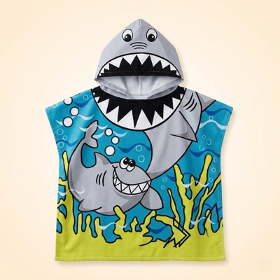nylyRobe™ Hooded Beach Poncho Towel (3-8 years)