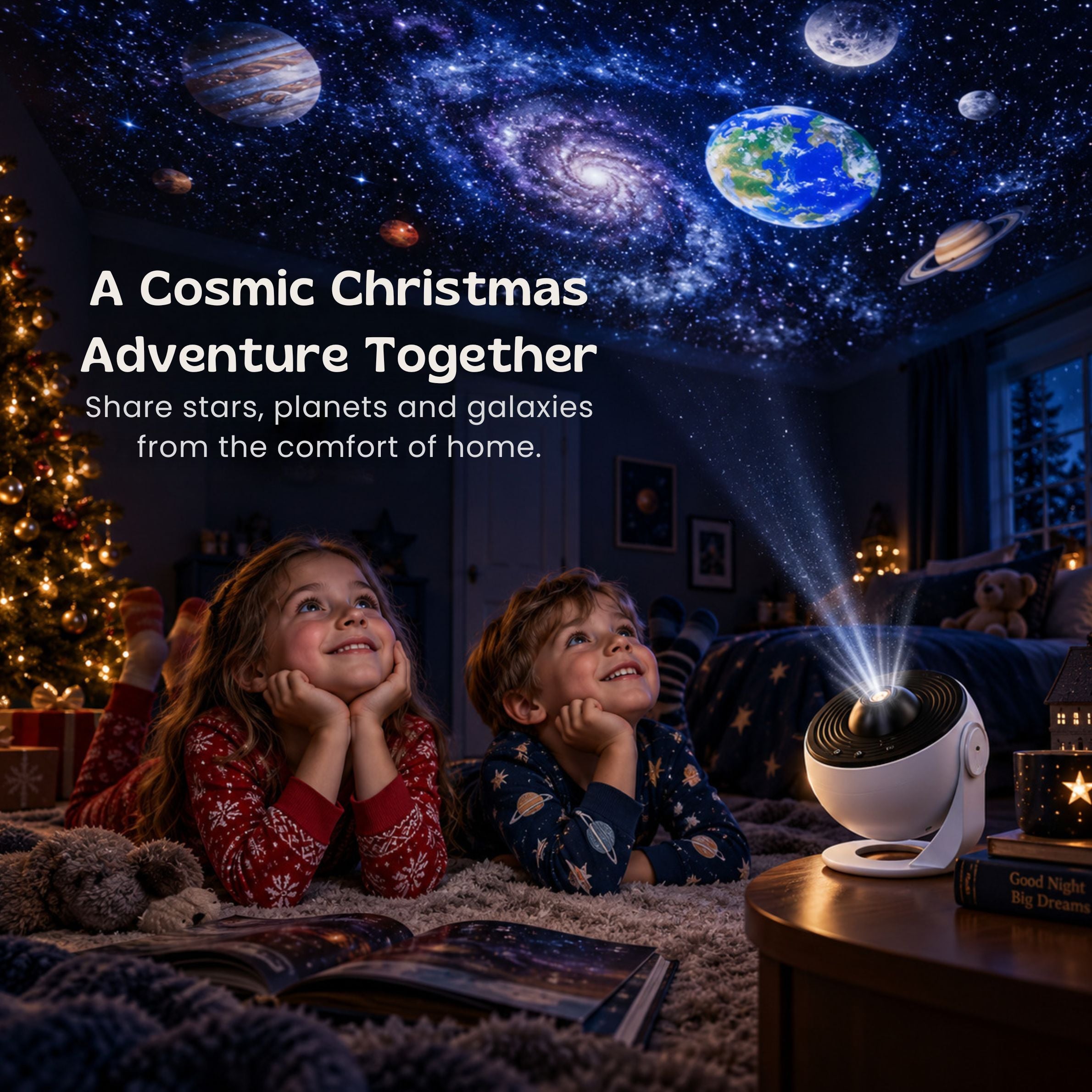nylyCas™ Galaxy Dome Projector Night Light